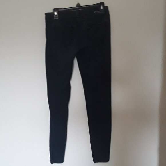Candie's, Black Ladies Size 5 Jeggings - Picture 4 of 6